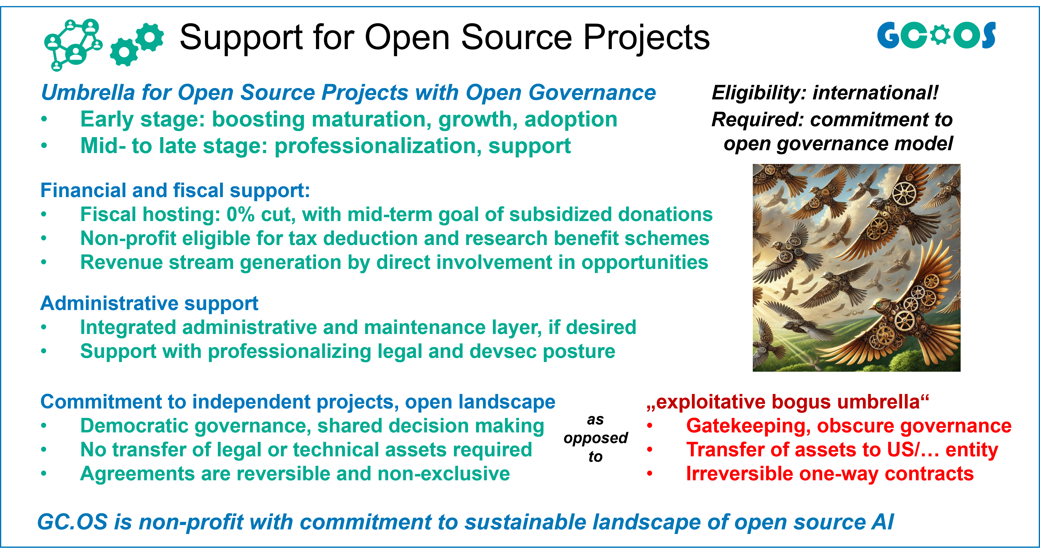 Support for OS Communities 3